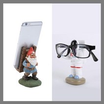 LINXIANG어스박스 피규어 스마트폰 휴대폰받침대 사무실핸드폰거치대 책상용핸드폰거치대 7W9BF337, 1개, 난쟁이스마트폰거치대