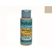 헤리티지공예 CADENCE 베리쵸키 글라스 데코 울트라 매트 물감 59ml (무광 수성 유리 글라스 포슬린 물감), 3.린넨(CG1334)