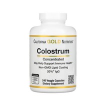 캘리포니아 골드 뉴트리션 초유 240캡슐