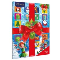 바론 크리스마스 어드벤트 캘린더 레드기프트 75g 1개, 상세내용참조