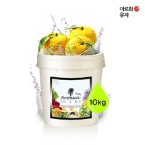 아로화(Arowha) 유자 아로마 입욕제 (족욕제) 10kg 대용량 업소용 입욕 / 족욕 가루, 1통