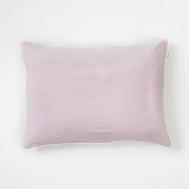 [JAJU/자주] 솔리드 피치스킨 베개커버 2P_50X70cm_핑크