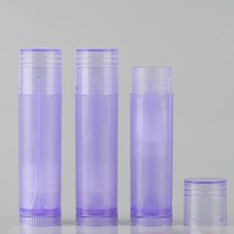 10pcs 립 밤 튜브 립스틱 컨테이너 글로스 빈 주머니 DIY 화장품 액세서리 만들기 아름다움 5g 5ML, 07 보라색
