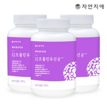 자연지애 프리미엄 프롤린 유산균++ 200g x 3개, 단품, 단품