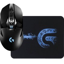 로지텍 무선마우스 + 패드, Black 1개 + G로고 마우스패드 1개, G903