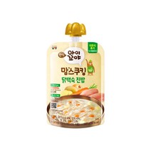 아이꼬야 맘스쿠킹 이유식 100g, 닭백숙 진밥, 15개