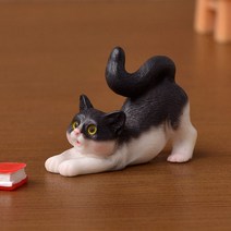 귀여운 고양이 의자 장식 어린이 아기 정원 새끼 선물 방 장난감 미니어처 인형 홈, 10 10