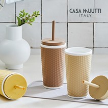 까사무띠 도자기 실리콘 에코 텀블러 400ml, 06.투고 텀블러 400ml(브라운)