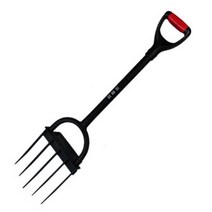 고구마캐는기계 밭갈이 경운기 포크 수확기 도라지창, B타입 (곡선)