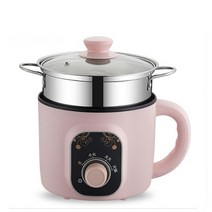 파스타쿠커 전자레인지 냄비 dmwd 1.5l 미니 전기 멀티 쿠커 아침 식사 메이커 국수 밥솥 죽 수프 요리 1-2 인 220v, 기계적