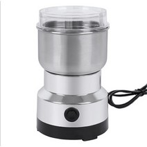 콩 고추 가는 기계 미니 전기 그라인더 가정용 300ml Ultrafine 베이비 푸드 Pulverizer 커피 스파이스 페, 01 4 blades_02 EU