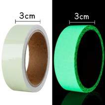 초보운전 라벨 튜닝 야광 테이프 5 미터 어둠 속에서 자동 접착 발광 비상 로고 안전 무대 스티커 홈 데코 파티 용품 장식, CHINA_30mm | 5M