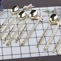 수저 젓가락 세트 티타늄 스테인레스 한정식 손님용