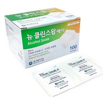 뉴 클린스왑 에이(종이포장) 100매, 상세페이지 참조