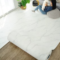 삼바텍 PVC 층간소음방지 롤매트 15mm 폭 110cm x 길이 1m, JB_스노우마블