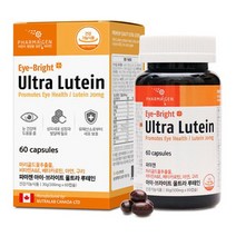 파마젠 EYE 아이 브라이트 울트라 루테인 60일분, 500mg, 60캡슐