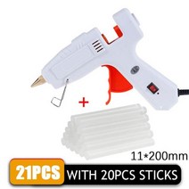 무소음 가압 펌프 80W-120W 11*200MM 글루 스틱이 있는 핫멜트 건 DIY 미니 접착제 스틱 가정용 열 도구 핫, 120W, with 20pcs sticks, EU