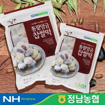 정남농협 디딜향 통팥앙금 찹쌀떡 800g, 단품