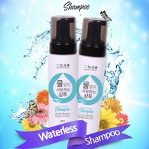 물없이 감는 샴푸 노워시샴푸 입원준비물 환자용 캠핑 20220525EA, 단품, 단품