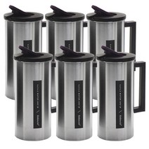 세정컴퍼니 키친아트 스테인레스 물병 6P 세트, 1600ml
