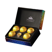 볼빅 Solice Gold 골프공 5p + 볼마커 세트, 골드, 4세트