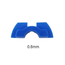 스쿠터 댐핑 고무 충격 흡수기 진동 댐퍼 샤오미 Mijia M365 전기 스쿠터 액세서리, 0.8mm-파란색, 중국, 08 0.8mm - Blue