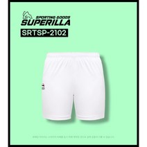 슈퍼릴라 SRTSP-2102 WH 화이트 여자 남자 배드민턴 반바지