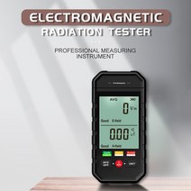 EMF 측정기 ET925 전자기장 방사선 검출기 테스터 디지털 LCD 전기 EMF 미터 휴대용 선량계, 한개옵션0