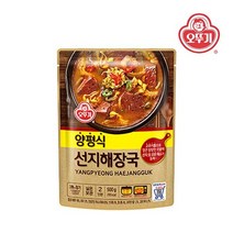 오뚜기 [오뚜기] 양평식 선지해장국(500g) x 8팩, 양평식_선지해장국(500g) x 8팩
