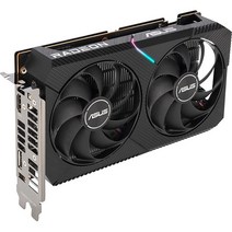 ASUS 듀얼 AMD 라데온 RX 6400 4GB GDDR6 게이밍 그래픽 카드 (AMD RDNA 2 PCIe 4.0 4GB GDDR6 메모리 HDMI 2.1 디스플레이 포