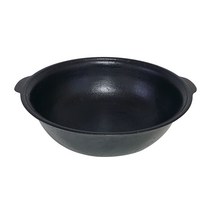 죽마고우 길들인 무쇠 튀김솥 덖음솥 39부터 54cm 국산, 1개, 길들인 무쇠웍 49cm