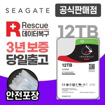 씨게이트 NAS 서버 하드디스크 HDD, 12TB