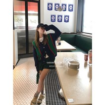 영국 신사룩 톰보이룩 가을 니트 가디건 조끼 반바지 세트