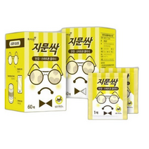 [지문싹] 안경스마트폰 크리너 180매(60매x3) 1회용 안경닦이 안경티슈, 3개