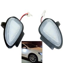 자동차 카메라 전방 후방 외부용 사각지대 cctv 2pcs canbus led side, 협력사, 12v
