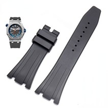 AP Royal Oak 오데마피게 로얄오크 시계 호환 15703 28mm 실리콘 러버 워치 밴드 우레탄 스트랩 루버 시계줄