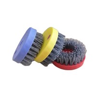 콘크리트폴리싱 대리석 화강암 콘크리트 표면 연마를위한 4 인치 110mm 원형 석재 연마 실리콘 카바이드 골, 16 1500_04 M5-8-11
