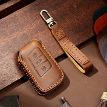 Hallmo 폭스바겐 스마트 키케이스 A/B 타입 티구안 아테몬 파사트 골프7세대 키홀더, A타입, 블루