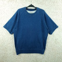 빈티지프렌/ [L]유니클로 데님 크루넥 반팔티