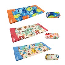 제드 캠핑 어린이 낮잠이불 어린이집 캐릭터 이불 담요 침낭, 몬스터오렌지