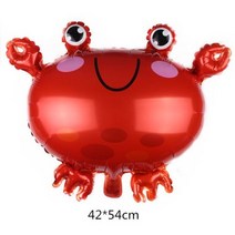 만삭 촬영 소품 토퍼 바다 아래 동물 풍선 귀여운, red crab-1pc