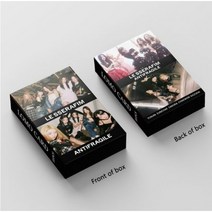 헤이그샵 르세라핌 포토카드 55매 앨범북 바인더 세트 LE SSERAFIM ANTIFRAGILE 55장 포토카드, 르세라핌3+포토카드바인더