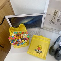 작은 노란색 오리 마커 펜 세트 학생 수채화 펜 그림 펜 알코올 소프트 헤드 더블 헤드 상자 마커펜 마커추천 컬러마카, 옵션01