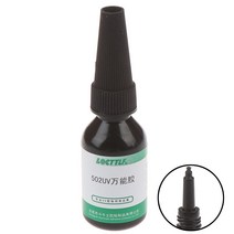 견고한 502 UV 접착제 경화 투명 크리스탈 유리 전용 수리 낮은 냄새 높은, 한개옵션0