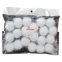 흰색반짝이뿅뿅이50mm 폼폼이솜방울