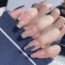떨샵 붙이는 네일팁 키치 유니크 인조손톱, 2개, NAIL-N335
