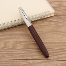 만년필입문 만년필닙 영웅 565 남성용 두꺼운 막대 화살표 마크 문구 사무실 용품 잉크, 빨간