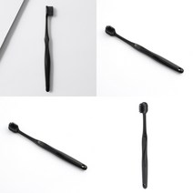 틈새양치 미세모 칫솔 블랙 부드러운칫솔모 부드러운칫솔 얇은칫솔