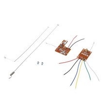 4ch rc remote control 27mhz circuit pcb 송신기 및 수신기 보드 안테나 라디오 시스템 for car truck toy q81a