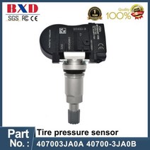 타이어기압센서 타이어기압체크 압력 407003JA0A 407003JA0B 인피니티 JX35 Q50 Q60 Q70 QX50 QX60 QX70 닛산 무라노 패스 파인더 알티마용, 1PCS